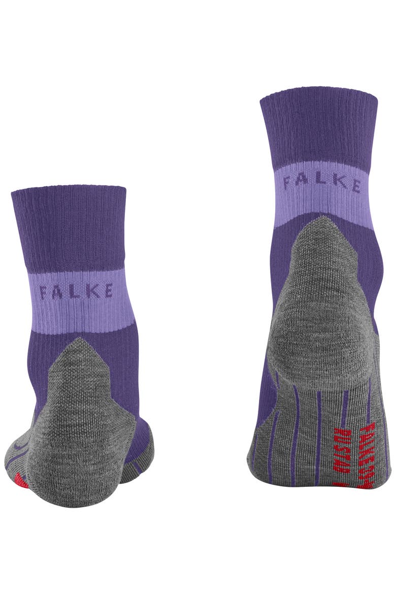 RU Compression Stabilizing Running Socks, Alternate, color, Amethyst