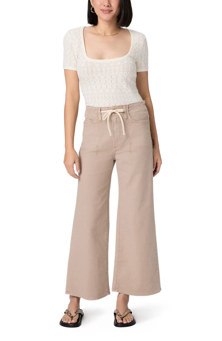 PAIGE Ari Drawstring High Waist Wide Leg Pants, Alternate, color, Vintage Utaupia