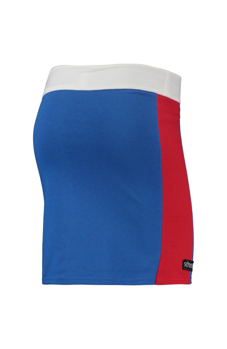 REFRIED APPAREL Women's Refried Apparel Royal Buffalo Bills Sustainable Short Skirt, Alternate, color,