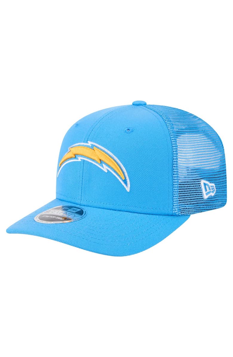 New Era Men's New Era  Powder Blue Los Angeles Chargers Team Collection 9SEVENTY Stretch-Snap Adjustable Hat, Main, color, 