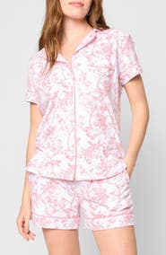 Petite Plume Toile Pima Cotton Short Pajamas
