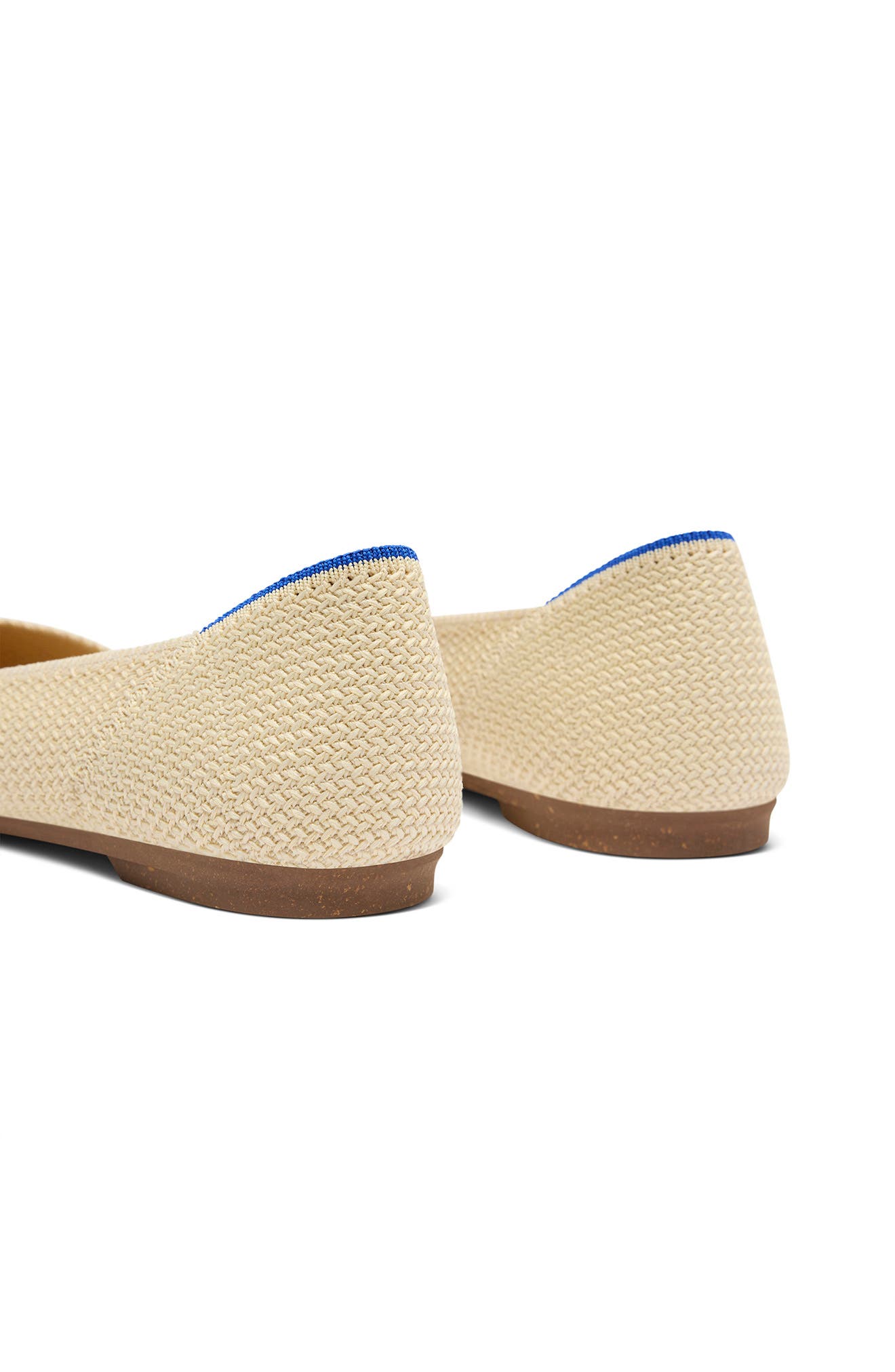 The Point II Pointed Toe Flat, Alternate, color, MARZIPAN WOVEN