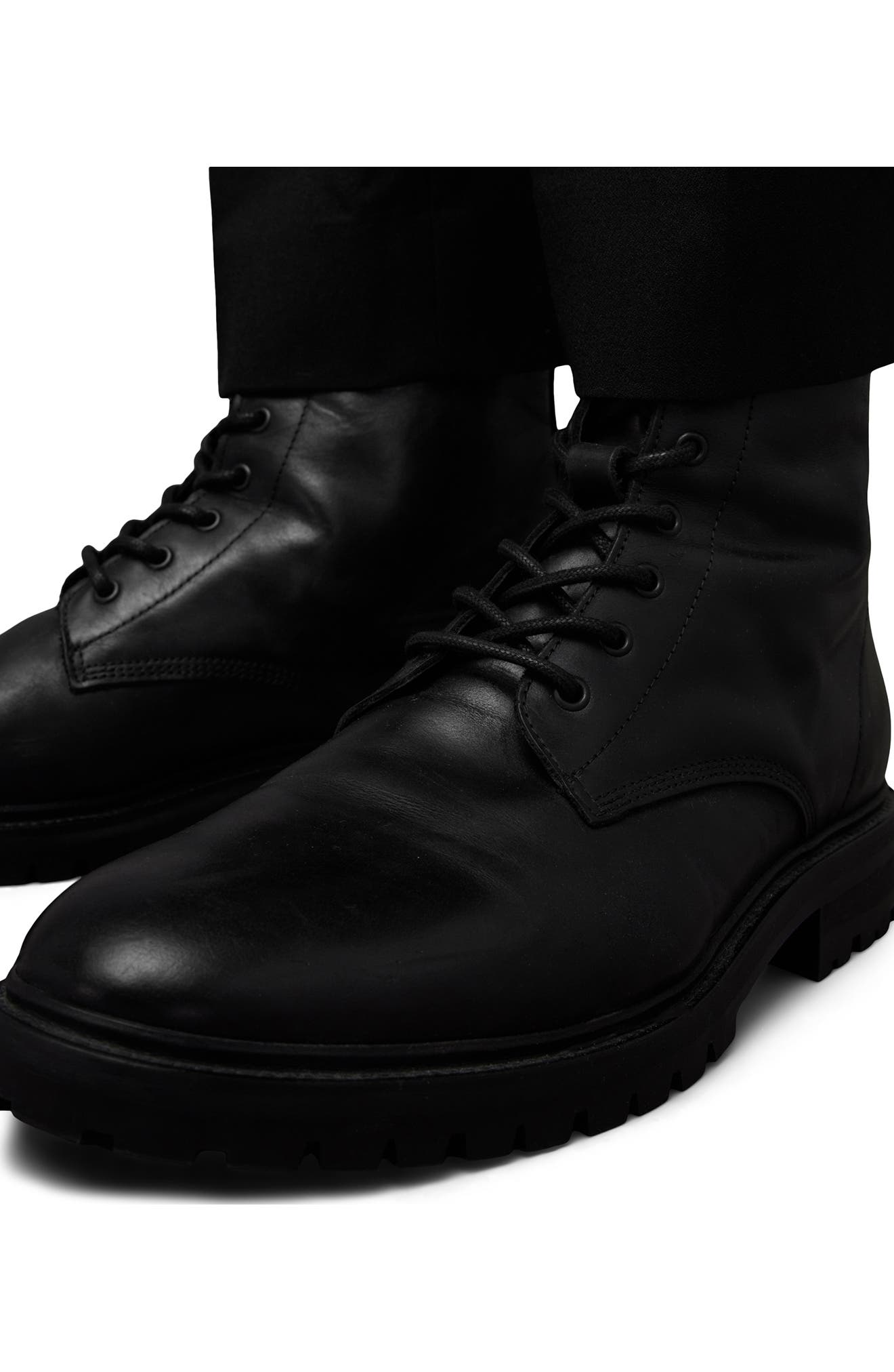 AllSaints Tobias Plain Toe Boot, Alternate, color, 