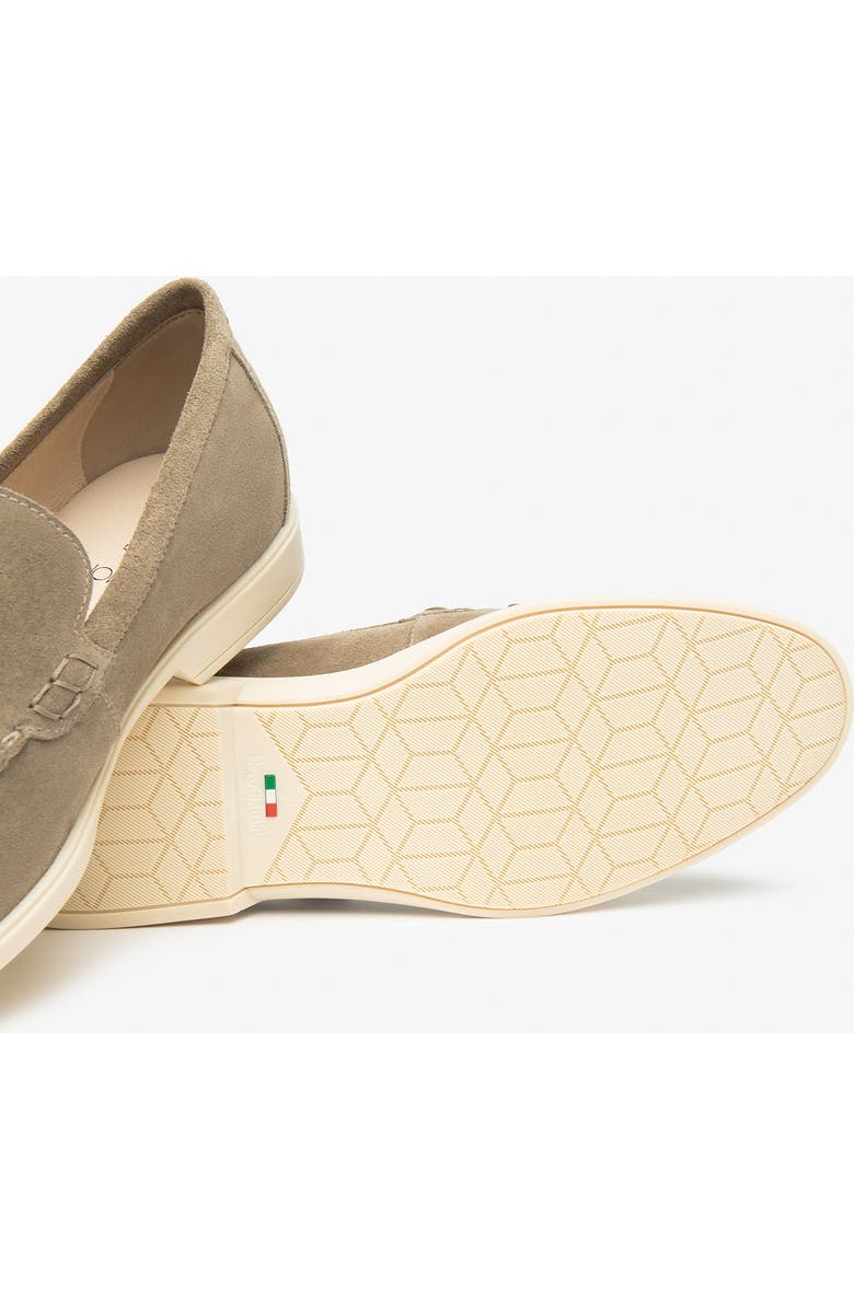 NeroGiardini Suede Slip-On Loafer, Alternate, color, Taupe