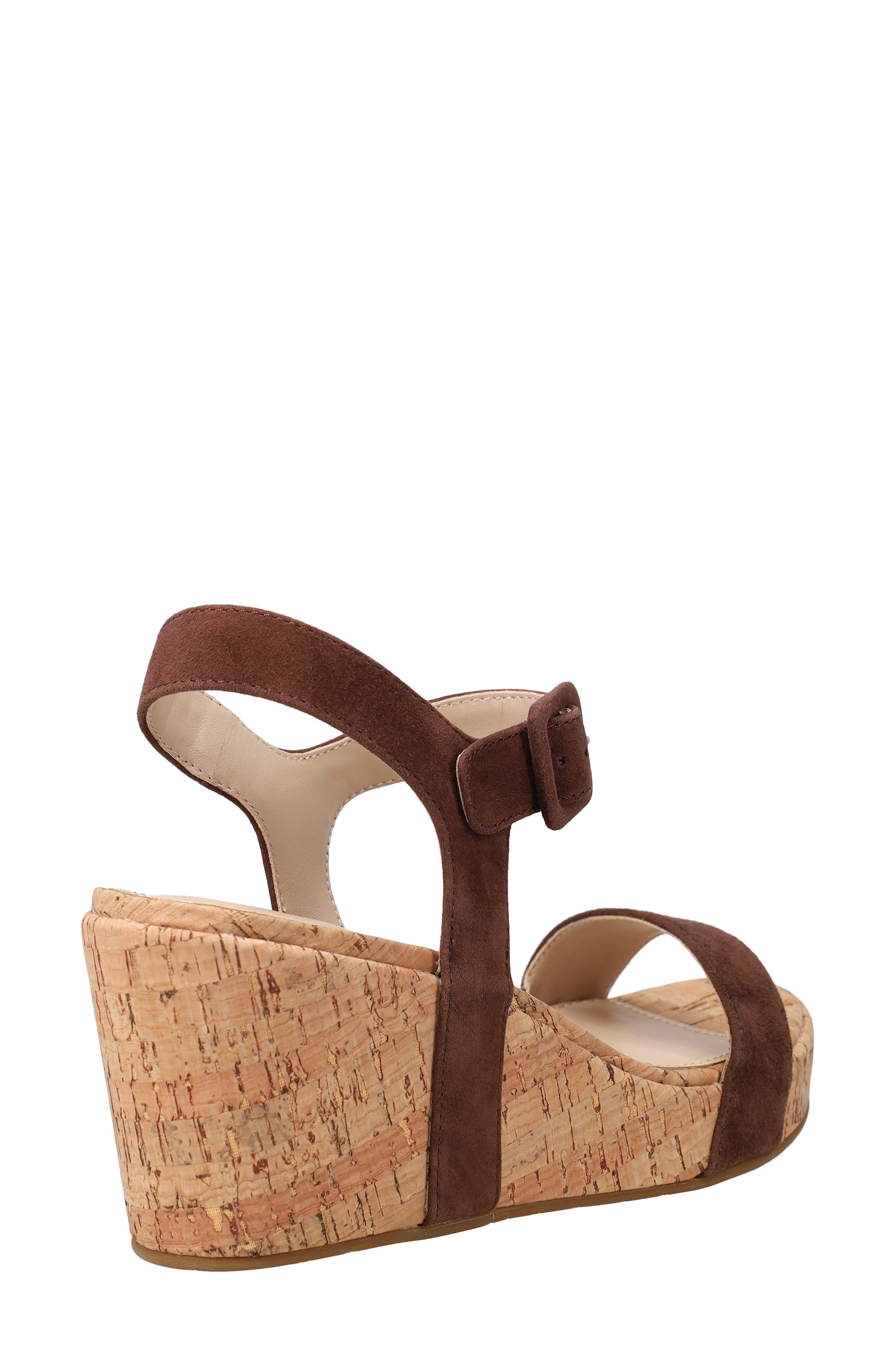 Wiltz Ankle Strap Platform Wedge Sandal, Alternate, color, ESPRESSO
