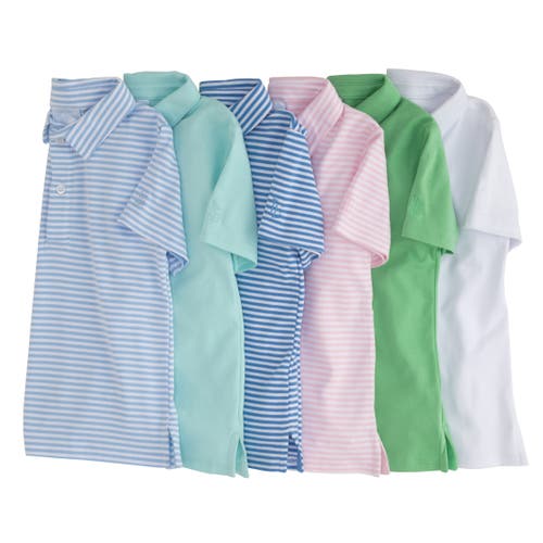 Little English Kids' Short Sleeve Polo In White