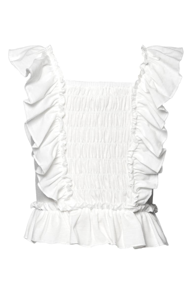 Sara Sara Kids' Ruffle Smocked Top, Alternate, color,