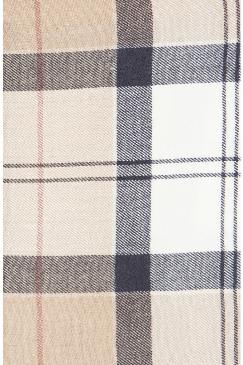 Hailes Tartan Wrap, Alternate, color, ROSEWOOD