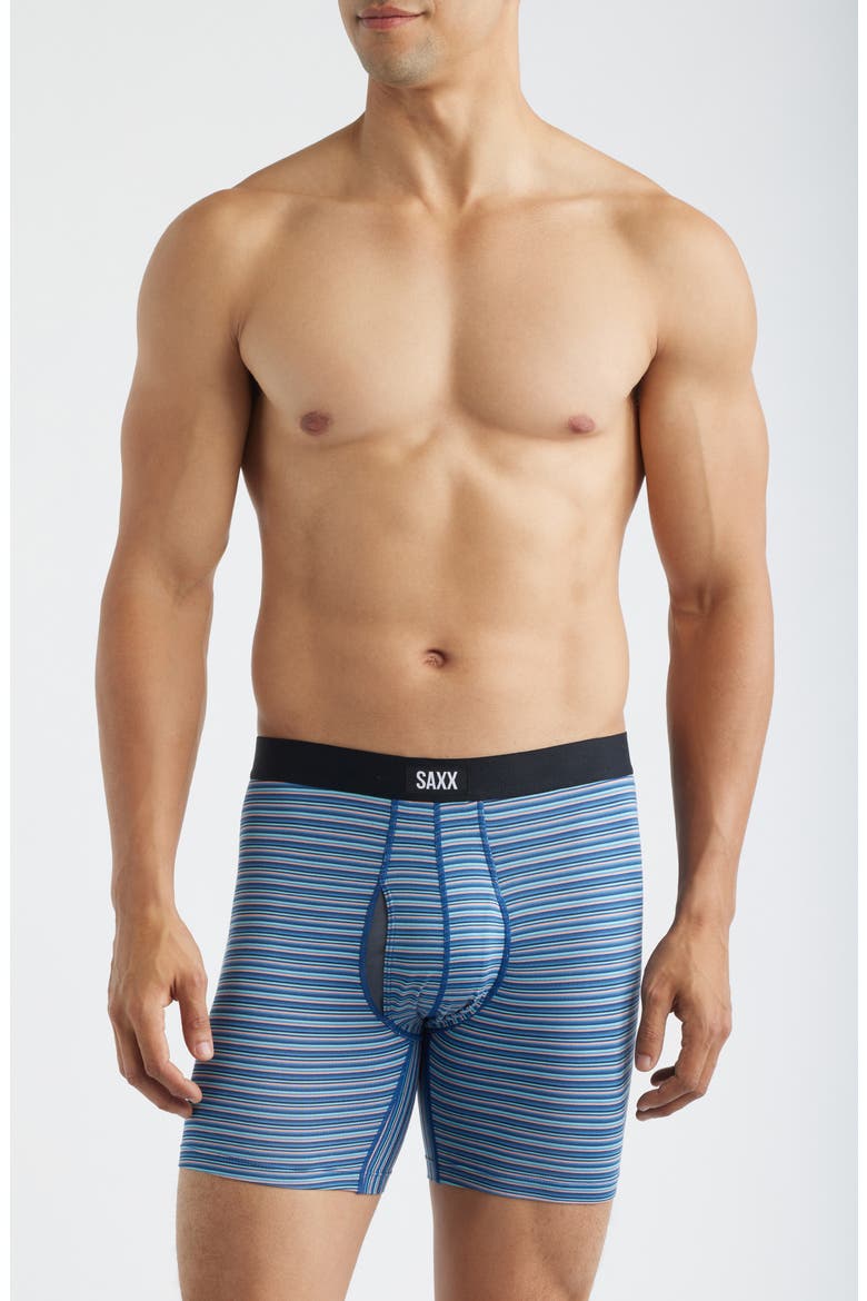 Assorted 3-Pack Daytripper Comfort Stretch Boxer Briefs, Alternate, color, WILDNESS STRIPE/ NAVY/ BLACK