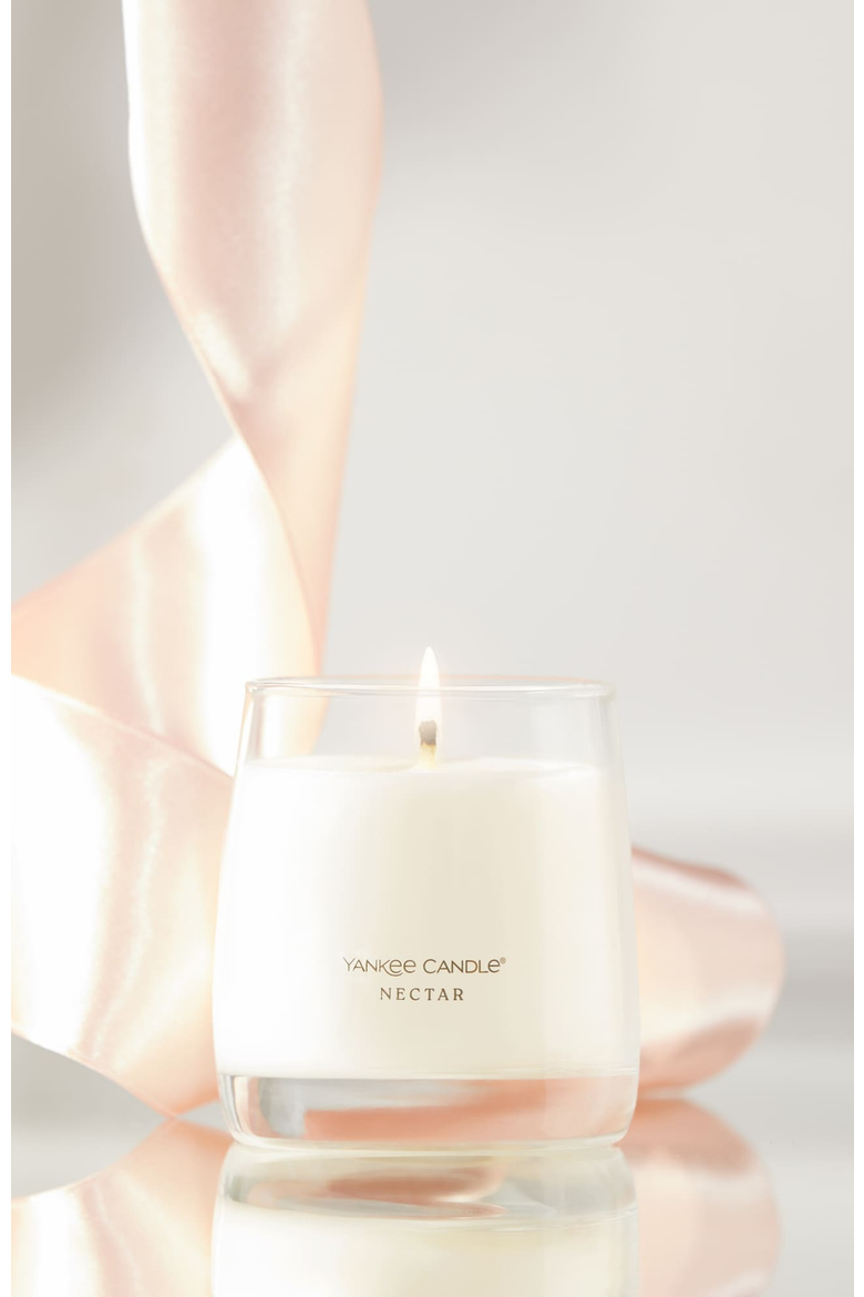 Nectar Premium Medium Jar Candle, Alternate, color, White