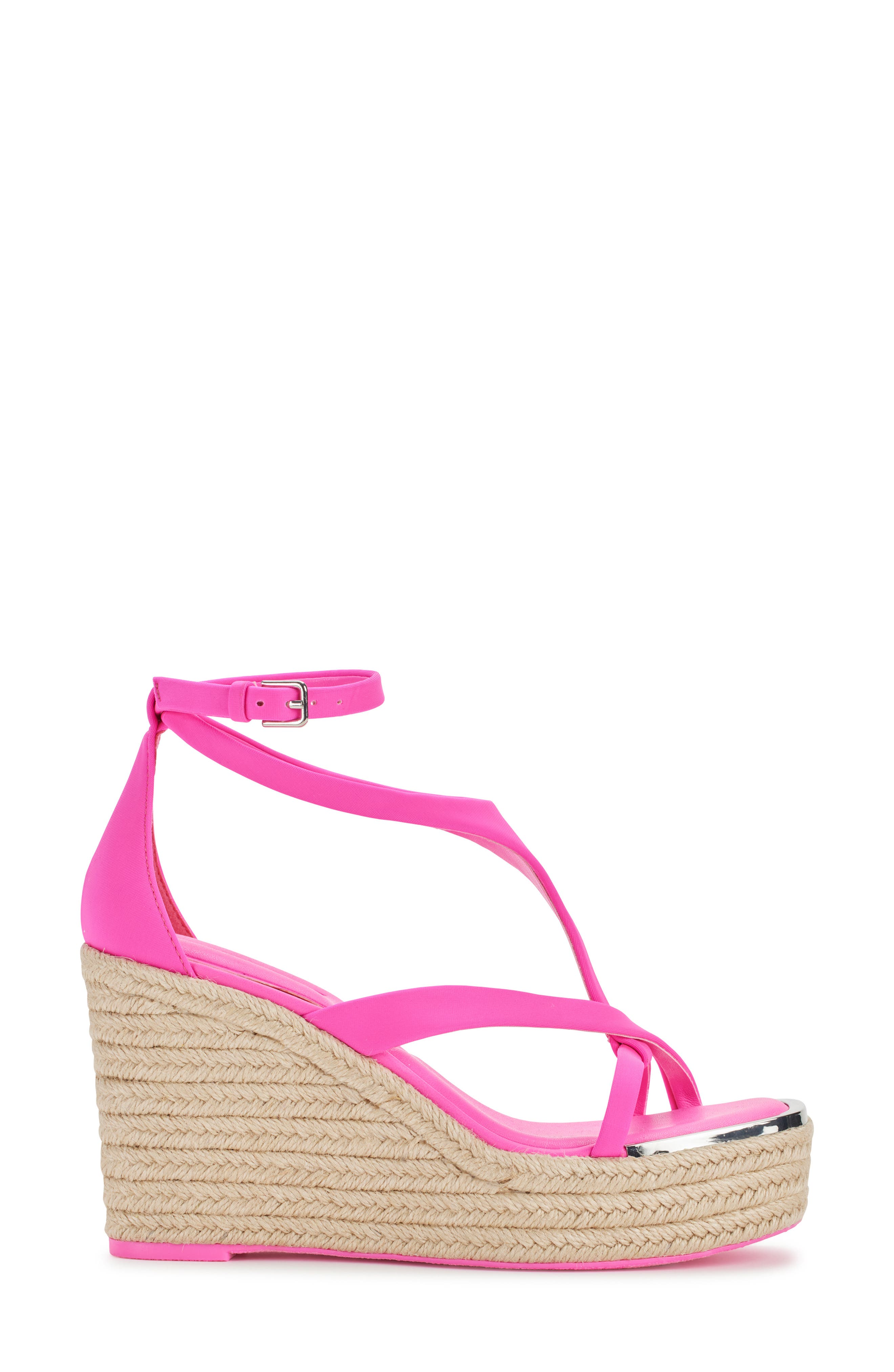 DKNY Maryn Espadrille Platform Wedge Sandal, Alternate, color, 