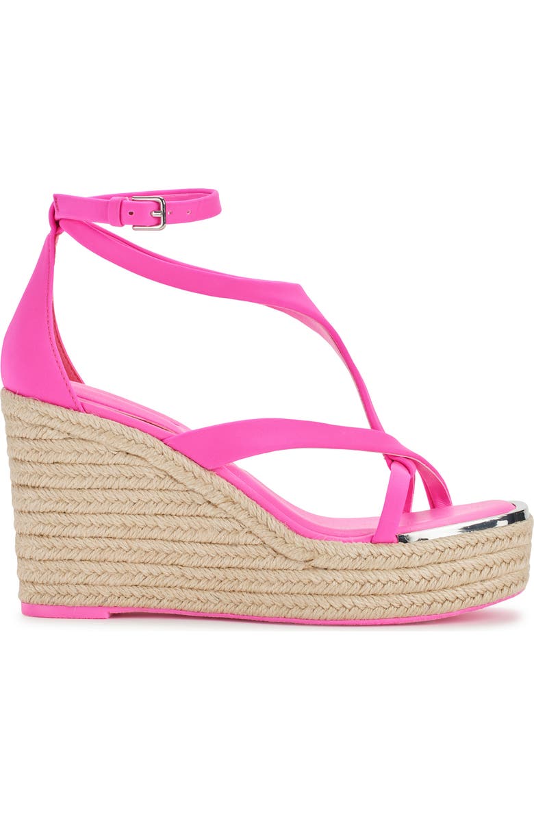 DKNY Maryn Espadrille Platform Wedge Sandal, Alternate, color,
