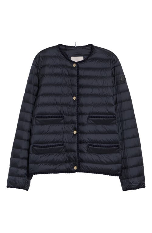 Moncler Circaete Quilted Down Jacket In Blue