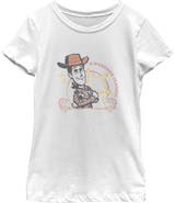 Toy Story 5 Girl's Toy Story 5 A Western Classic Badge Graphic T-Shirt