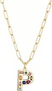 Adornia Initial Pendant Necklace