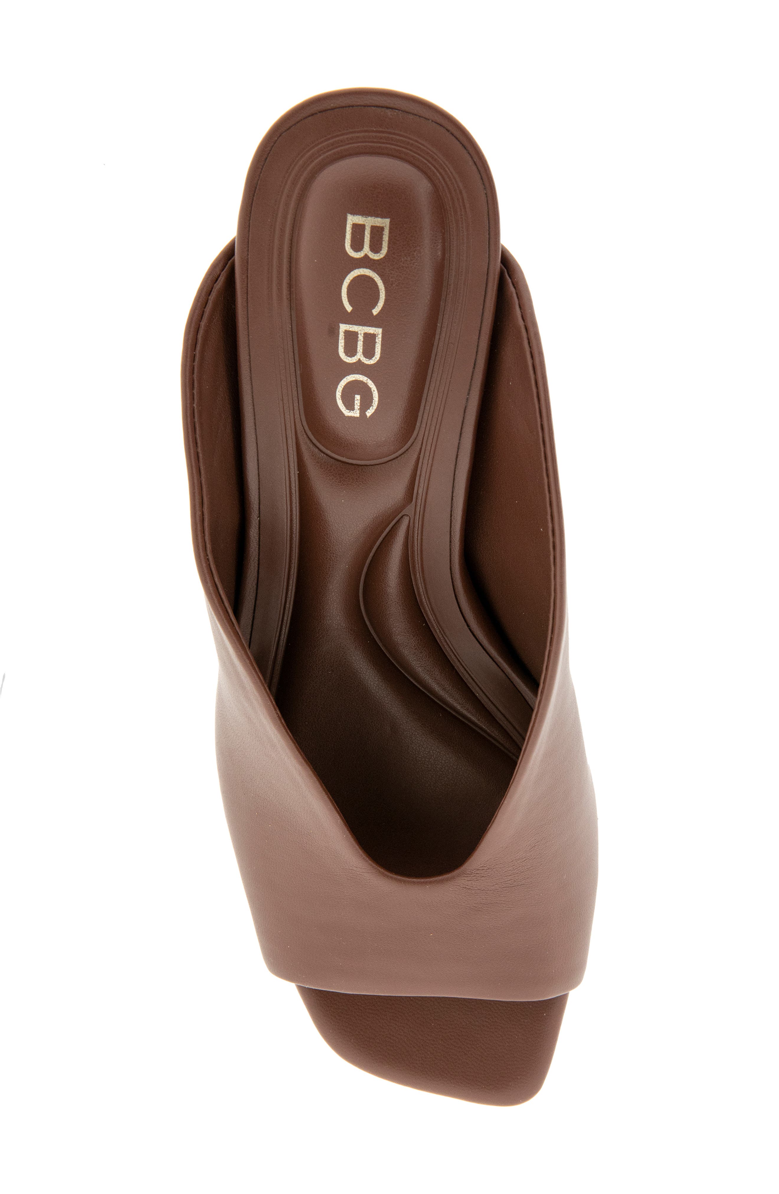 BCBG Reese Slide Sandal, Alternate, color, Sepia