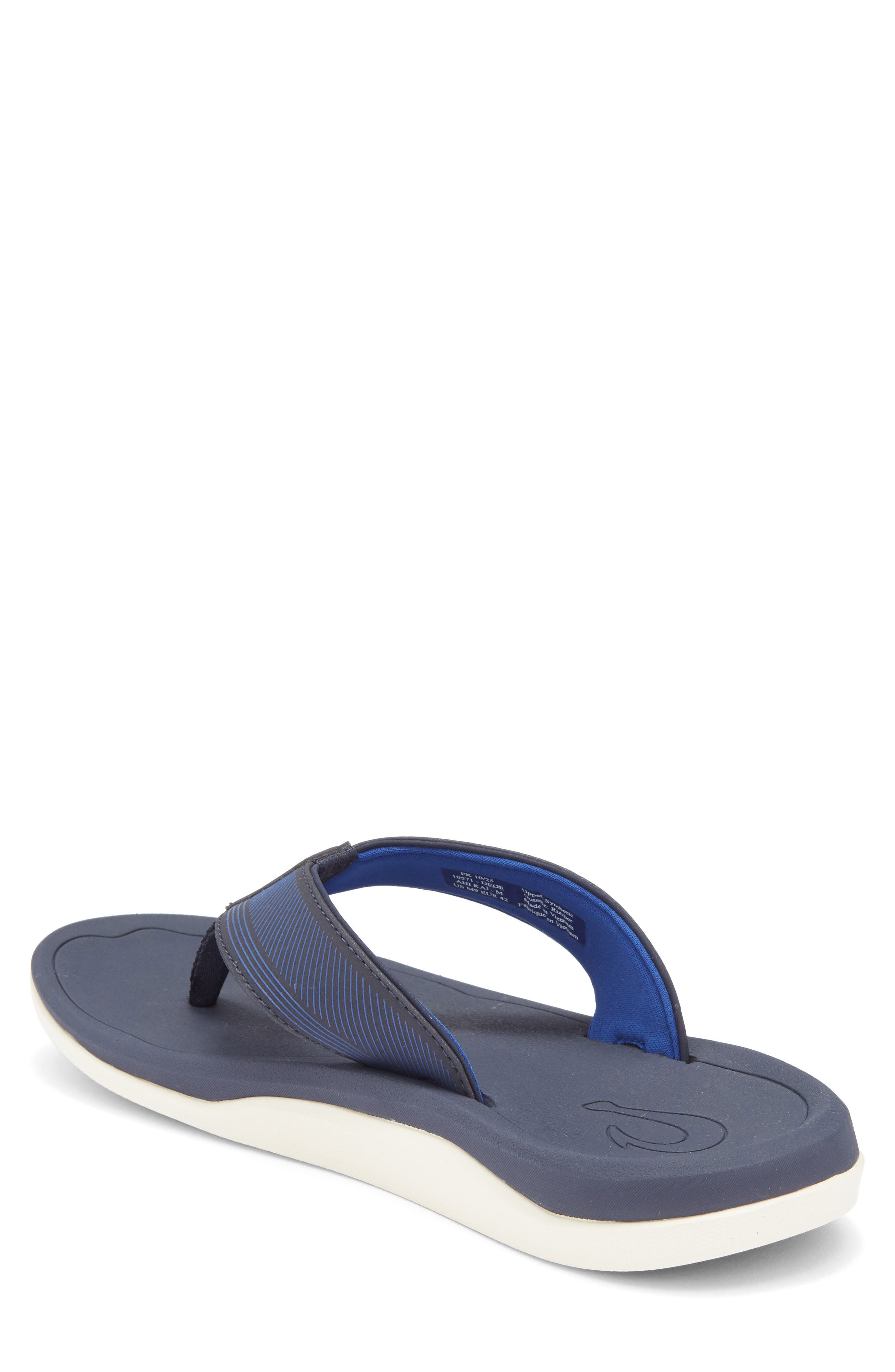 Ahi Kai Flip Flop, Alternate, color, TRENCH BLUE / TRENCH BLUE