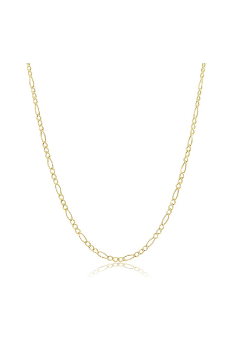 The Lovery Fine Jewelry Figaro Chain Necklace, Main, color, Yellow Gold