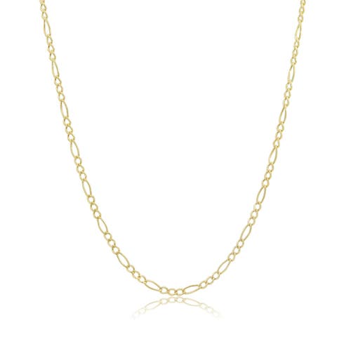 The Lovery Fine Jewelry Figaro Chain Necklace In Gold