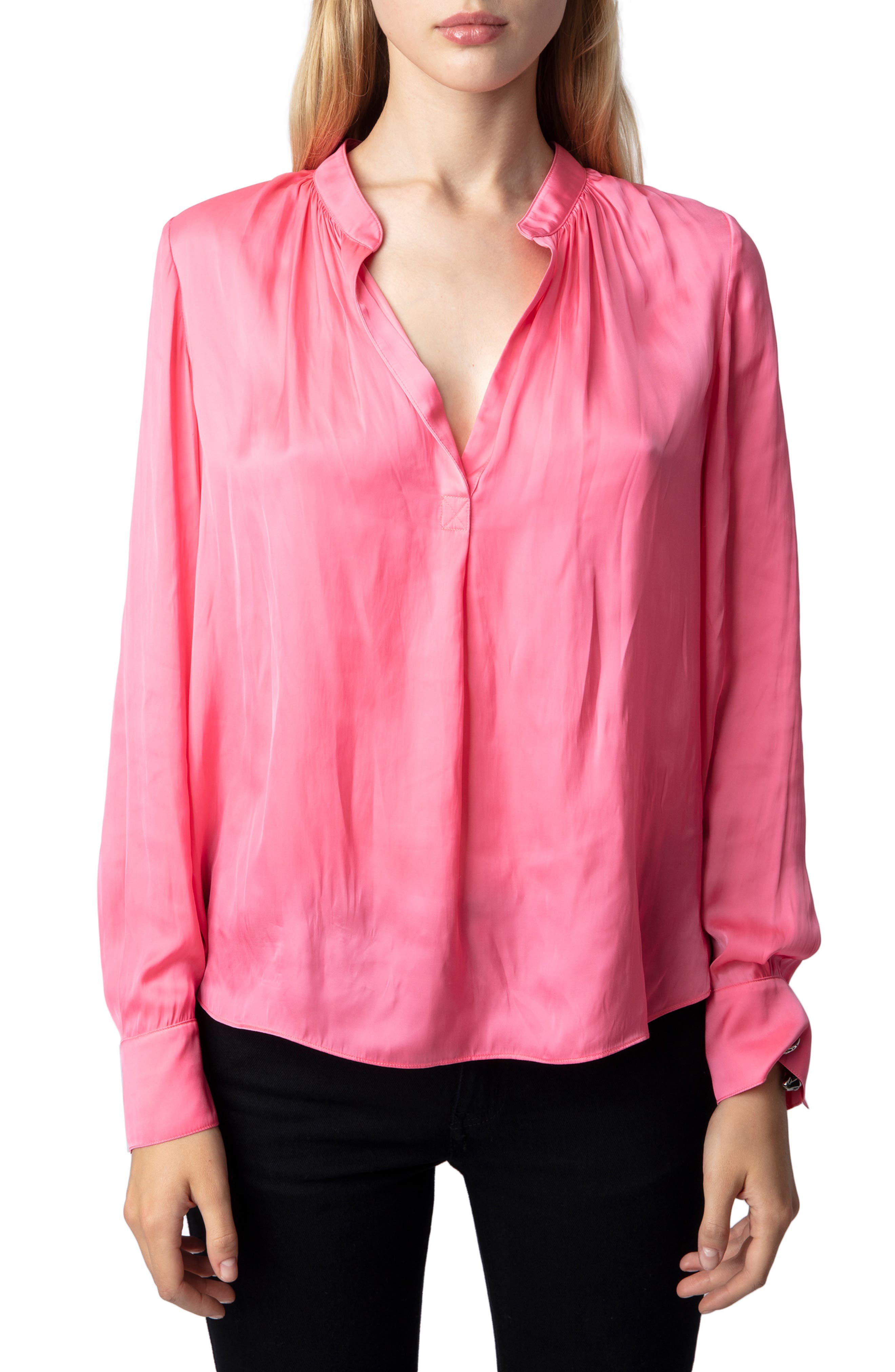 Tink Satin Blouse