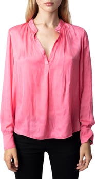 Zadig & Voltaire Tink Satin Blouse