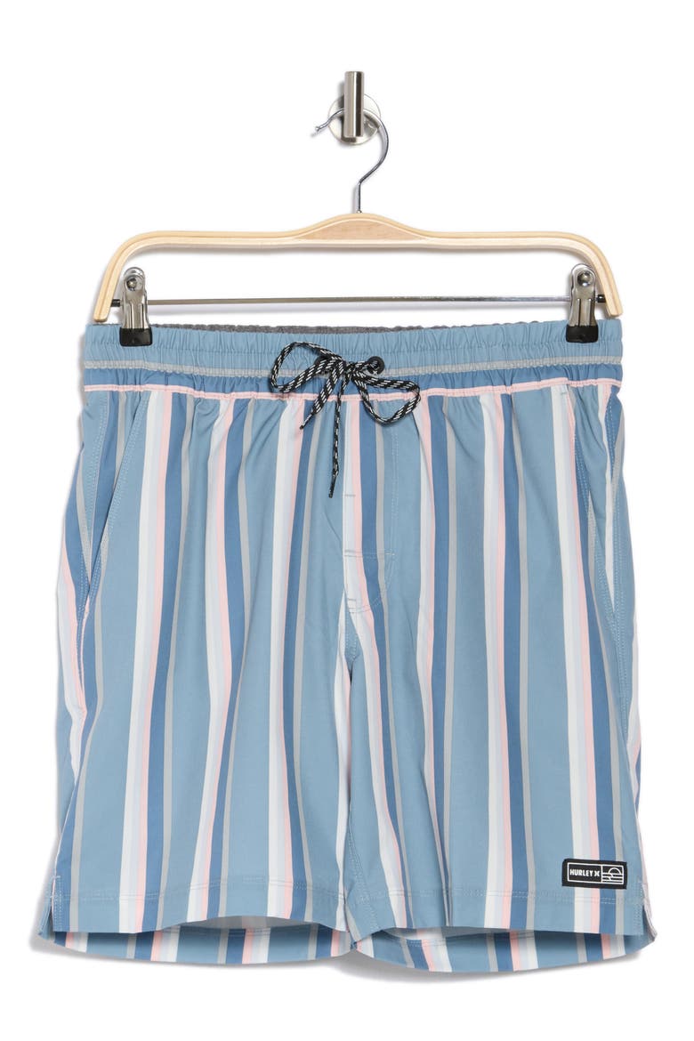 Static Volley Swim Trunks, Alternate, color, GLADIATOR GREY