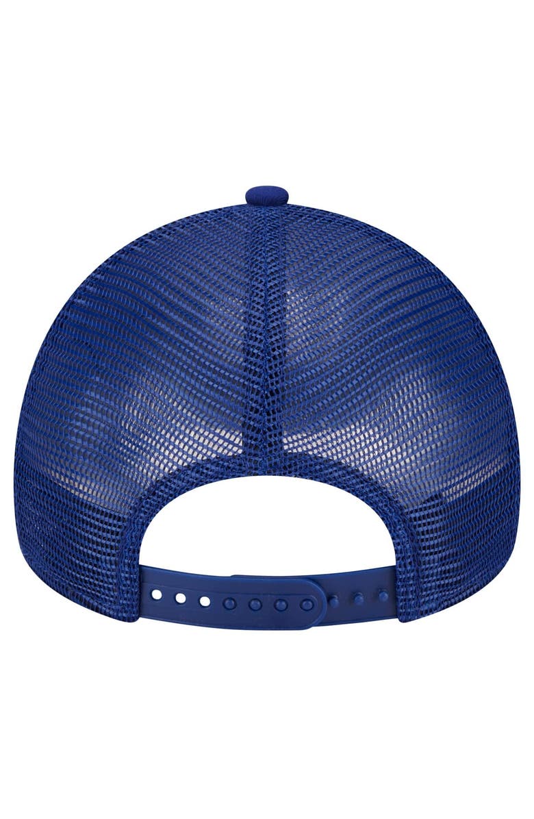New Era Men's New Era Royal Los Angeles Dodgers 9FORTY A-Frame Trucker Adjustable Hat, Alternate, color, Royal