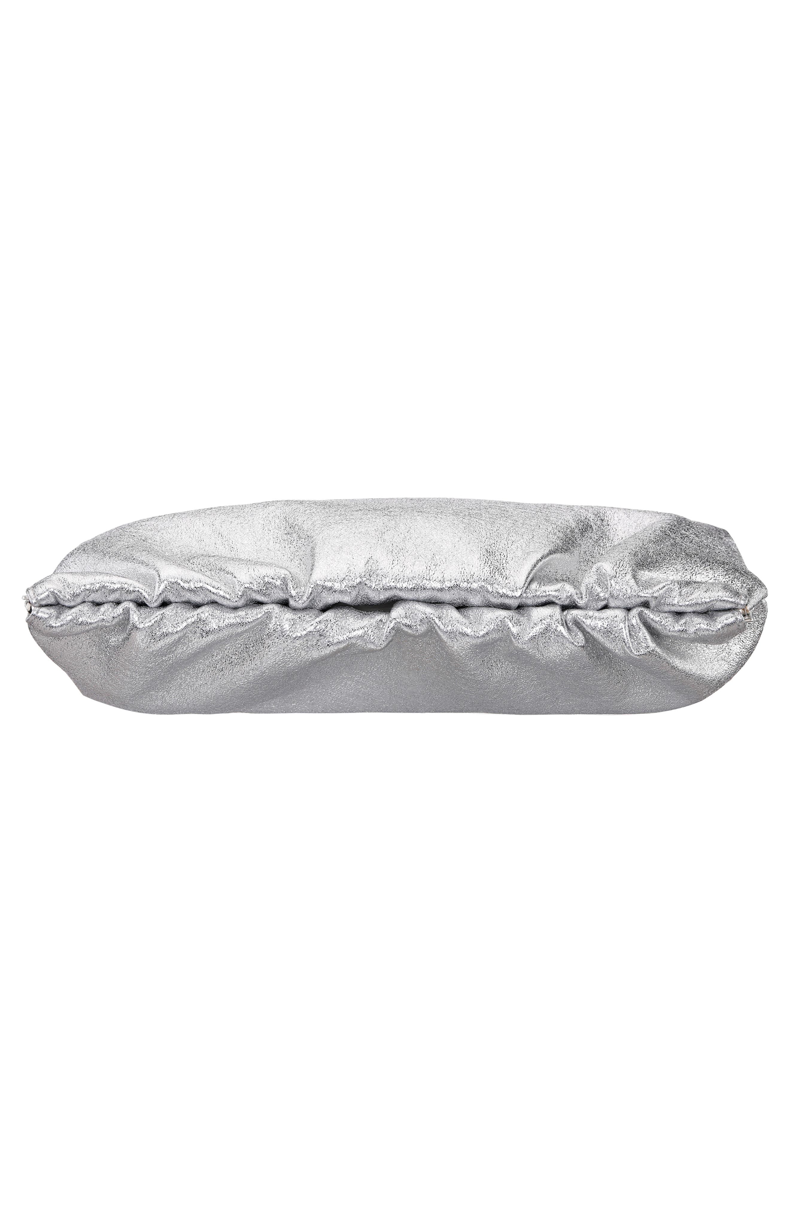 Thea Clutch, Alternate, color, SILVER