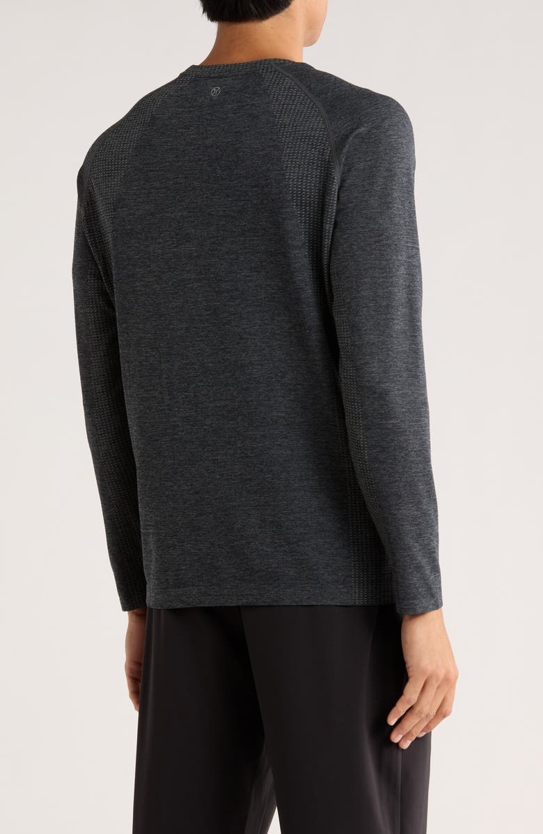 90 DEGREE BY REFLEX Seamless Core Flex Long Sleeve T-Shirt, Alternate, color, Mulled Basil