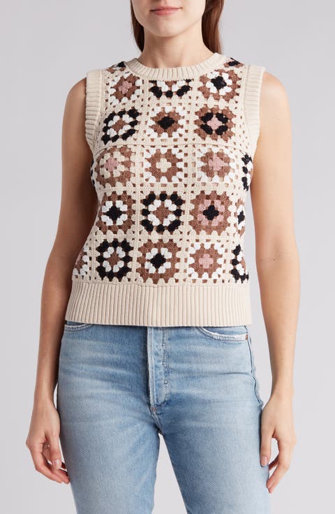 Granny Square Crochet Tank