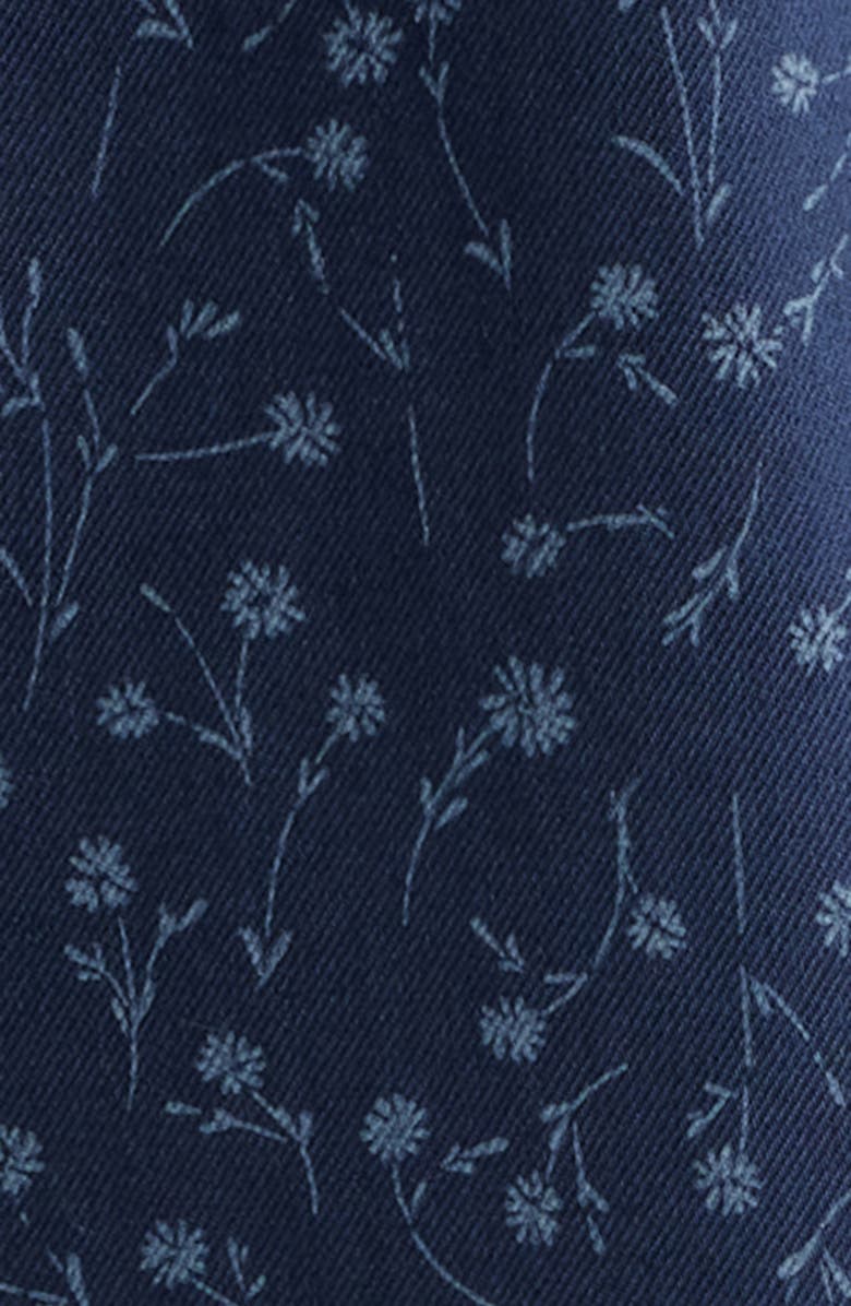 Nordstrom Ditsy Print Short Sleeve Stretch Button-Up Shirt, Alternate, color,