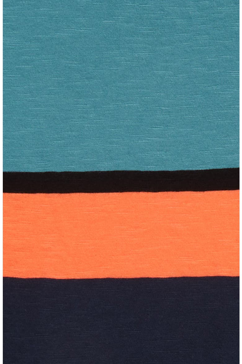 Kids' Stone Colorblock Short Sleeve T-Shirt, Alternate, color, BRITT BLUE