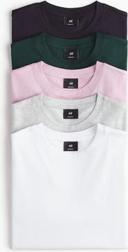 H&M 5-pack regular fit t-shirts
