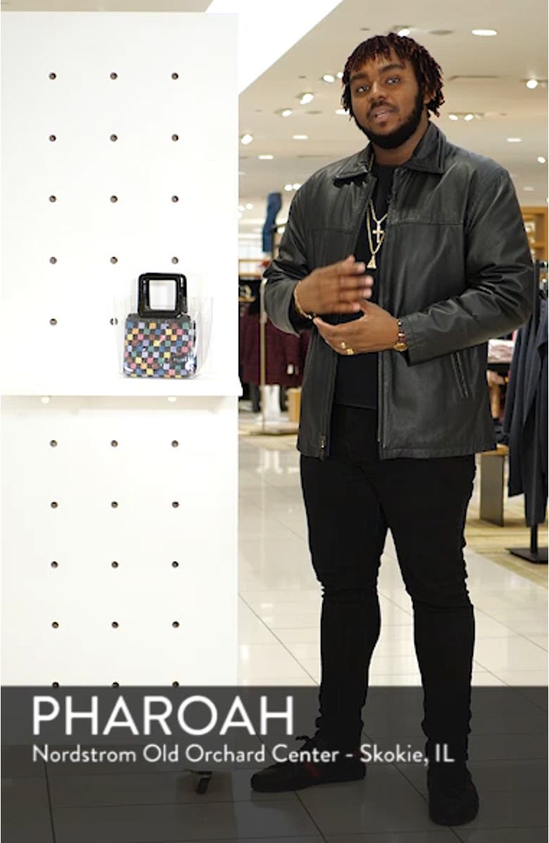 Mini Shirley Beaded Transparent Handbag, sales video thumbnail