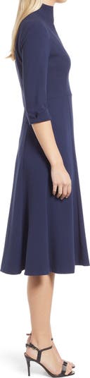 Likely Kensington Fit and Flare Cutout 2024 Midi Dress