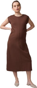 Ingrid & Isabel The Modern Muse Maternity Midi Dress