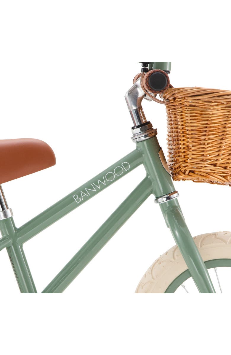 Banwood First Go Vintage Balance Bike Blue, Alternate, color, Green