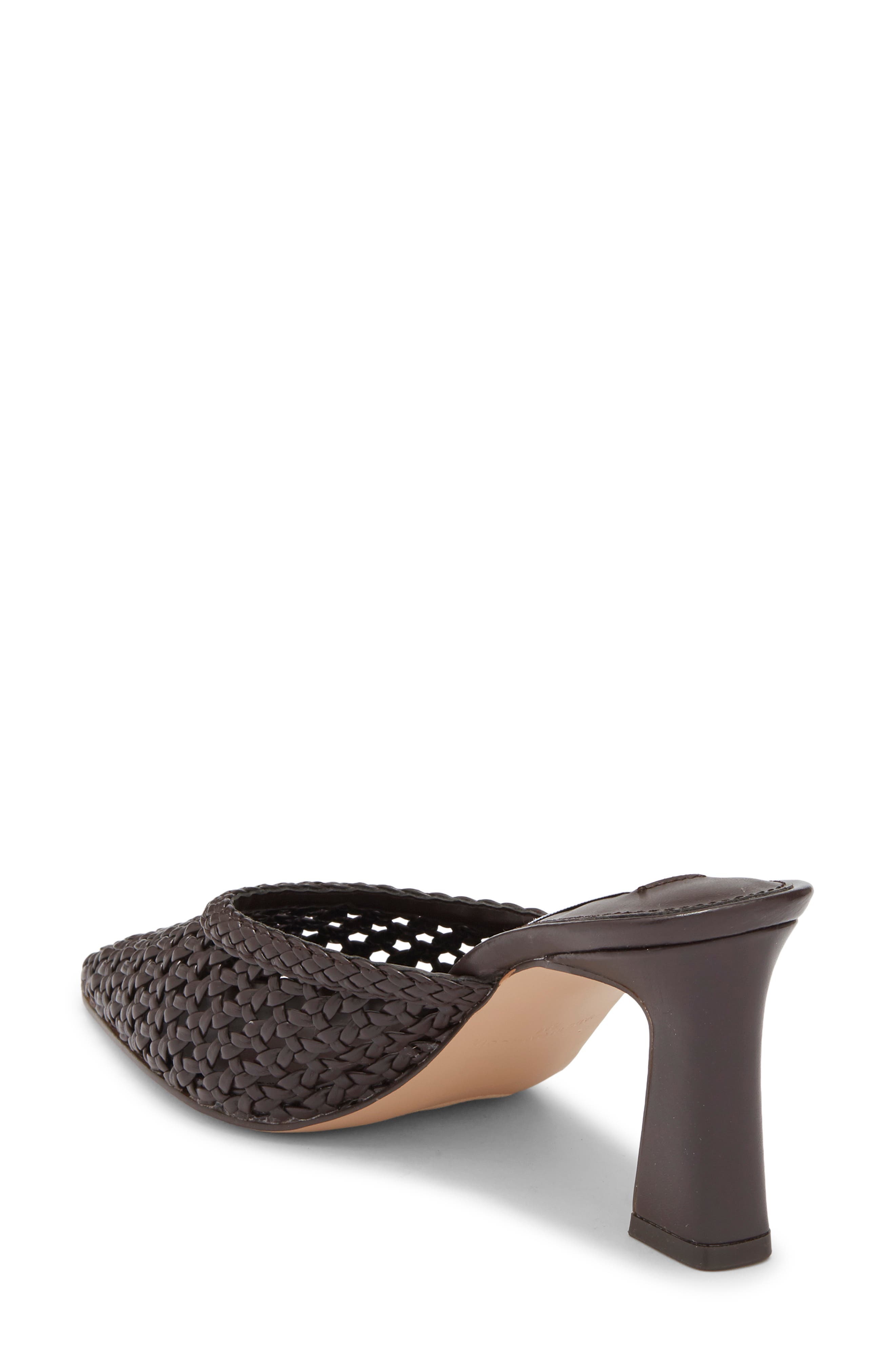 Emmie Pointed Toe Mule, Alternate, color, BROWN