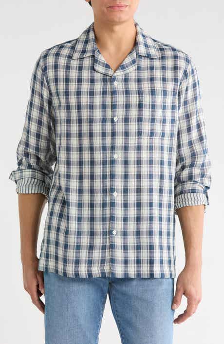 Joe's Plaid Long Sleeve Button-Up Shirt