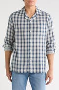 Joe's Plaid Long Sleeve Button-Up Shirt