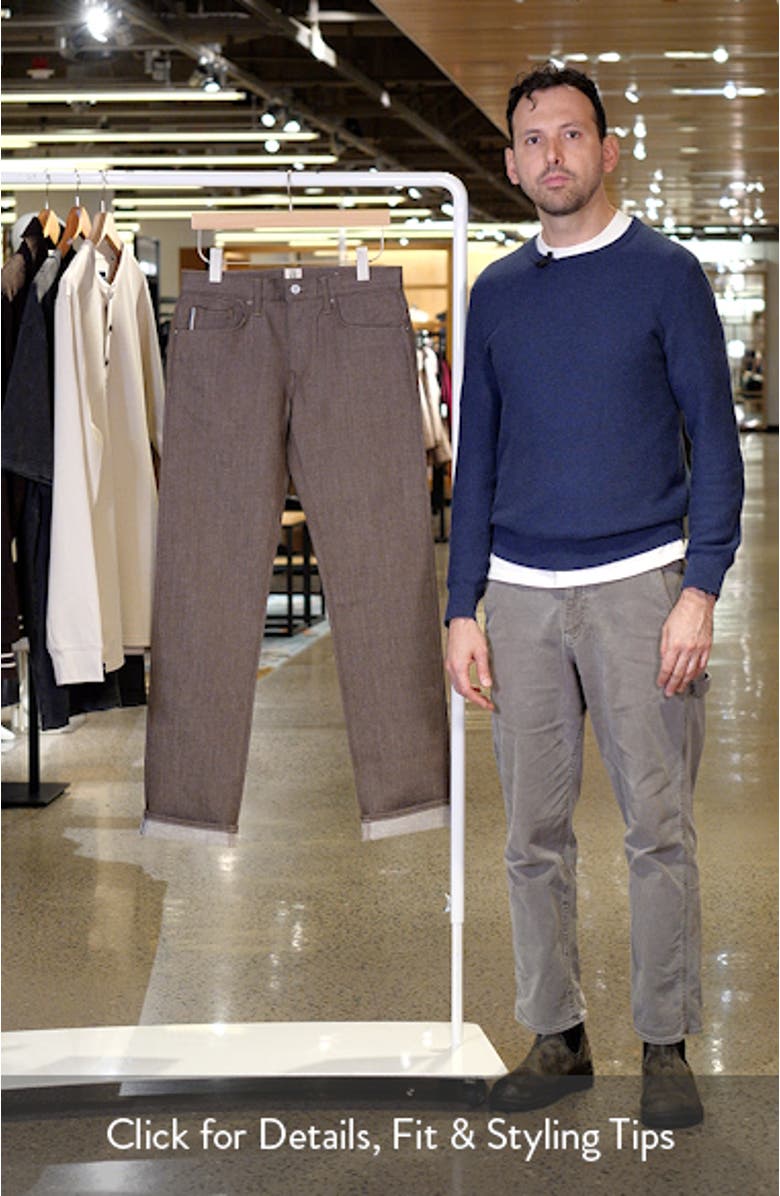 The Hammer Straight Leg 10.5-Ounce Stretch Selvedge Jeans, sales video thumbnail