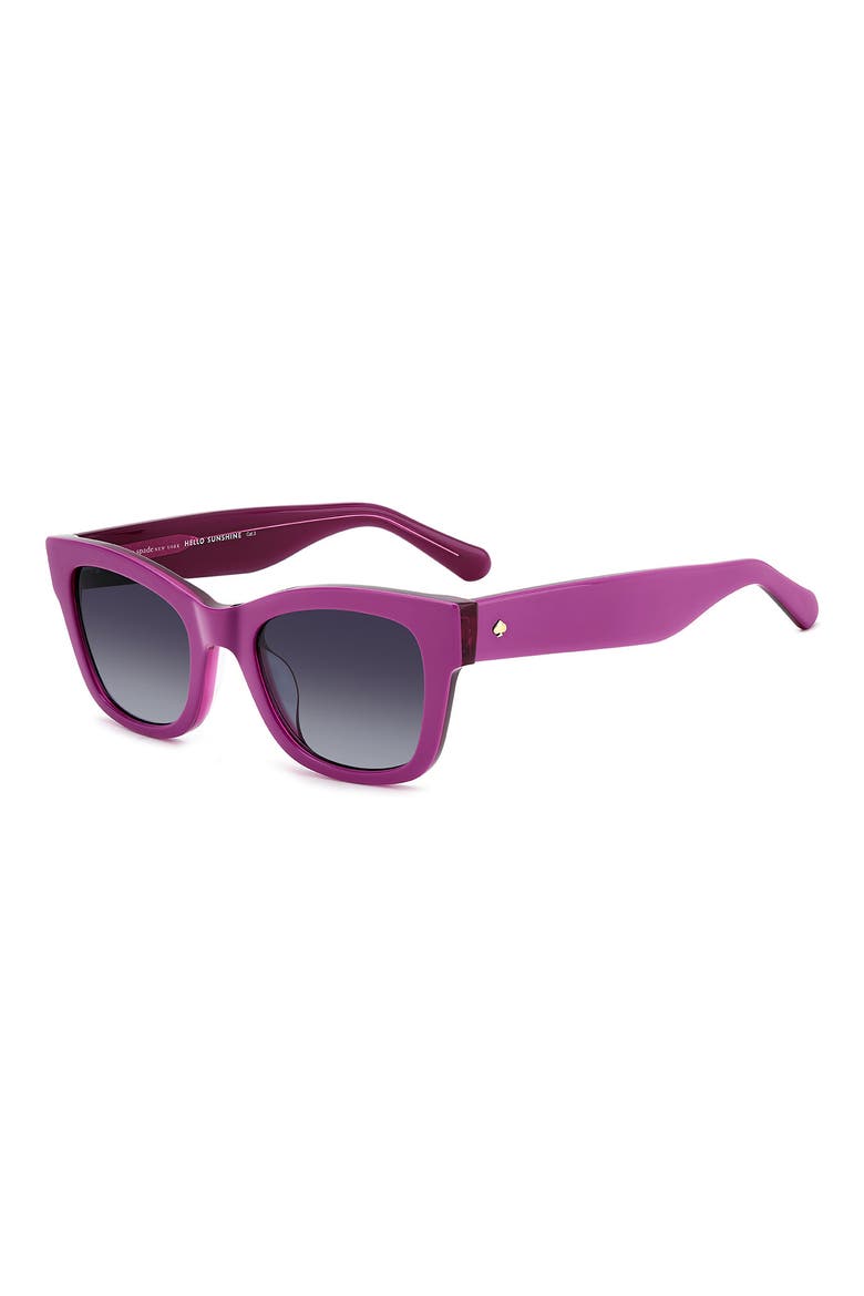 aimee 50mm gradient cat eye sunglasses, Alternate, color, 035J-9O