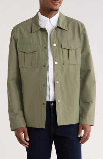 Brooks Brothers Cotton Blend Shirt Jacket
