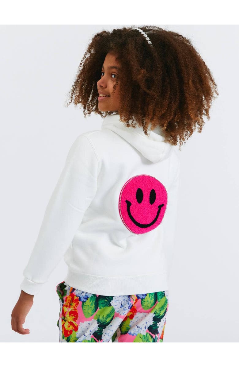 Lola + The Boys Emoji Love Hoodie, Alternate, color, 