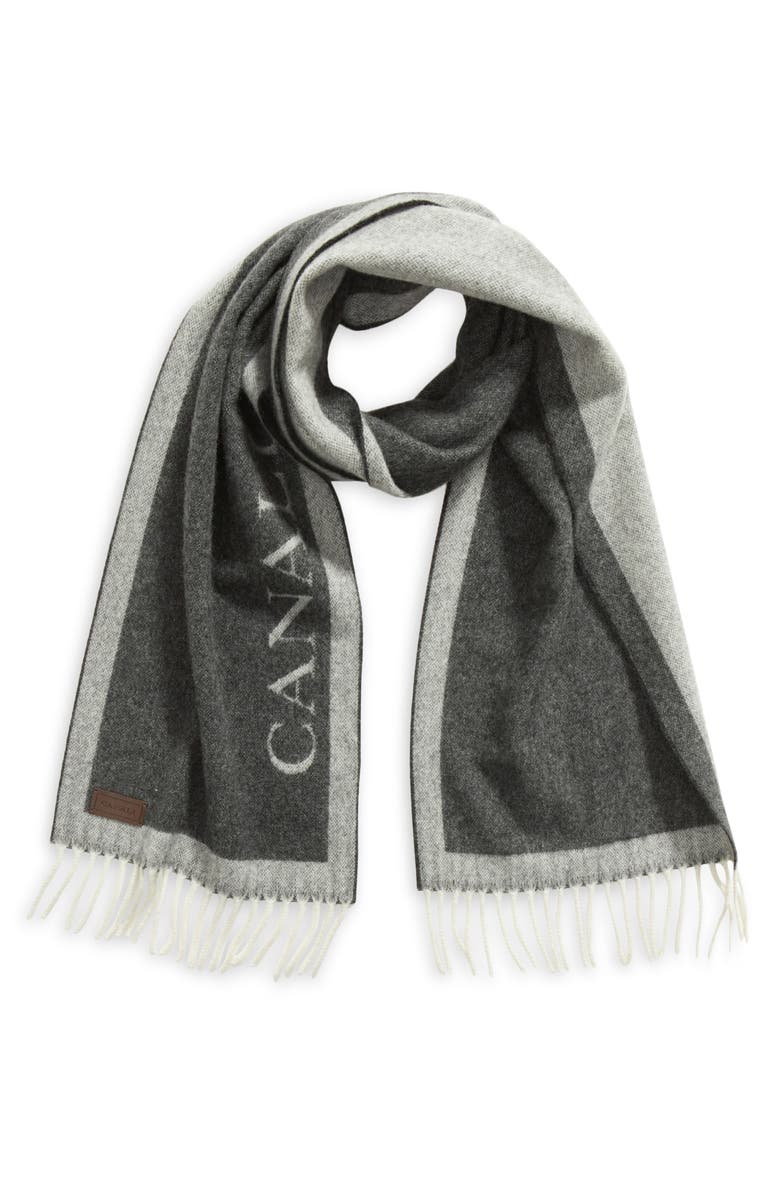 Canali 90th Anniversary Cashmere Scarf, Main, color, 