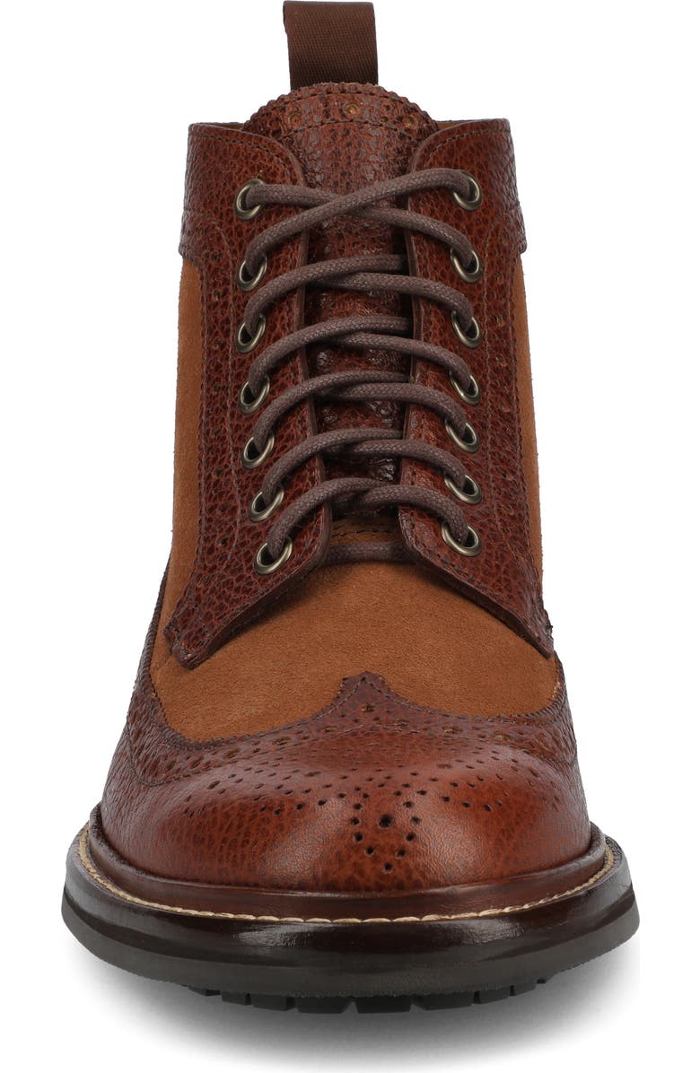 TAFT The Boston Longwing Boot, Alternate, color, Whiskey