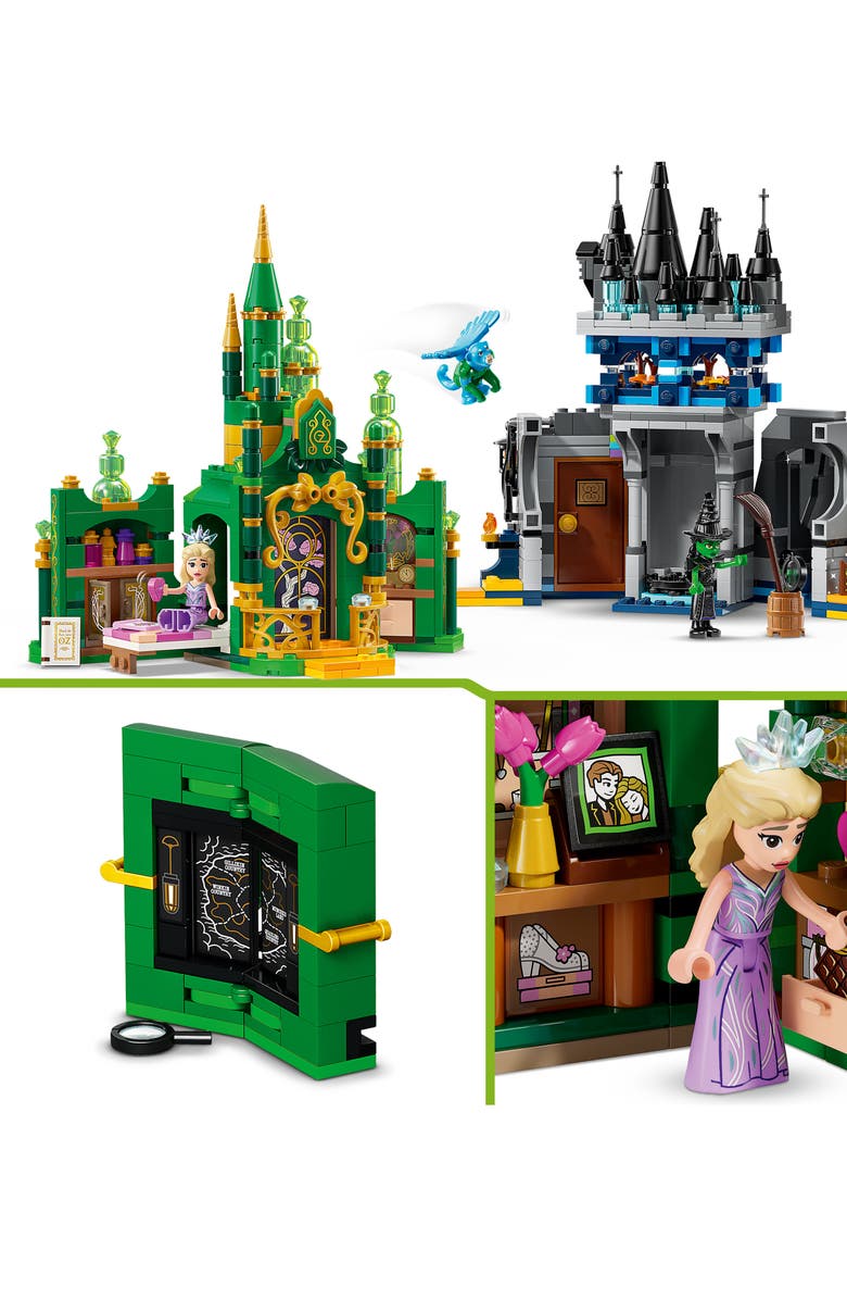 LEGO<sup>®</sup> Wicked Emerald City & Kiamo Ko Castle Playset, Alternate, color, Multi Green