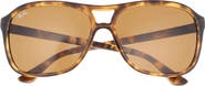 Ray-Ban 60mm Pilot Sunglasses
