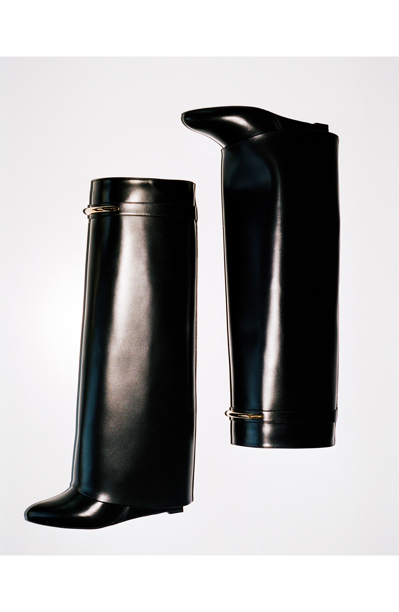 Givenchy Shark Pinch Tall Boot, Alternate, color, Black