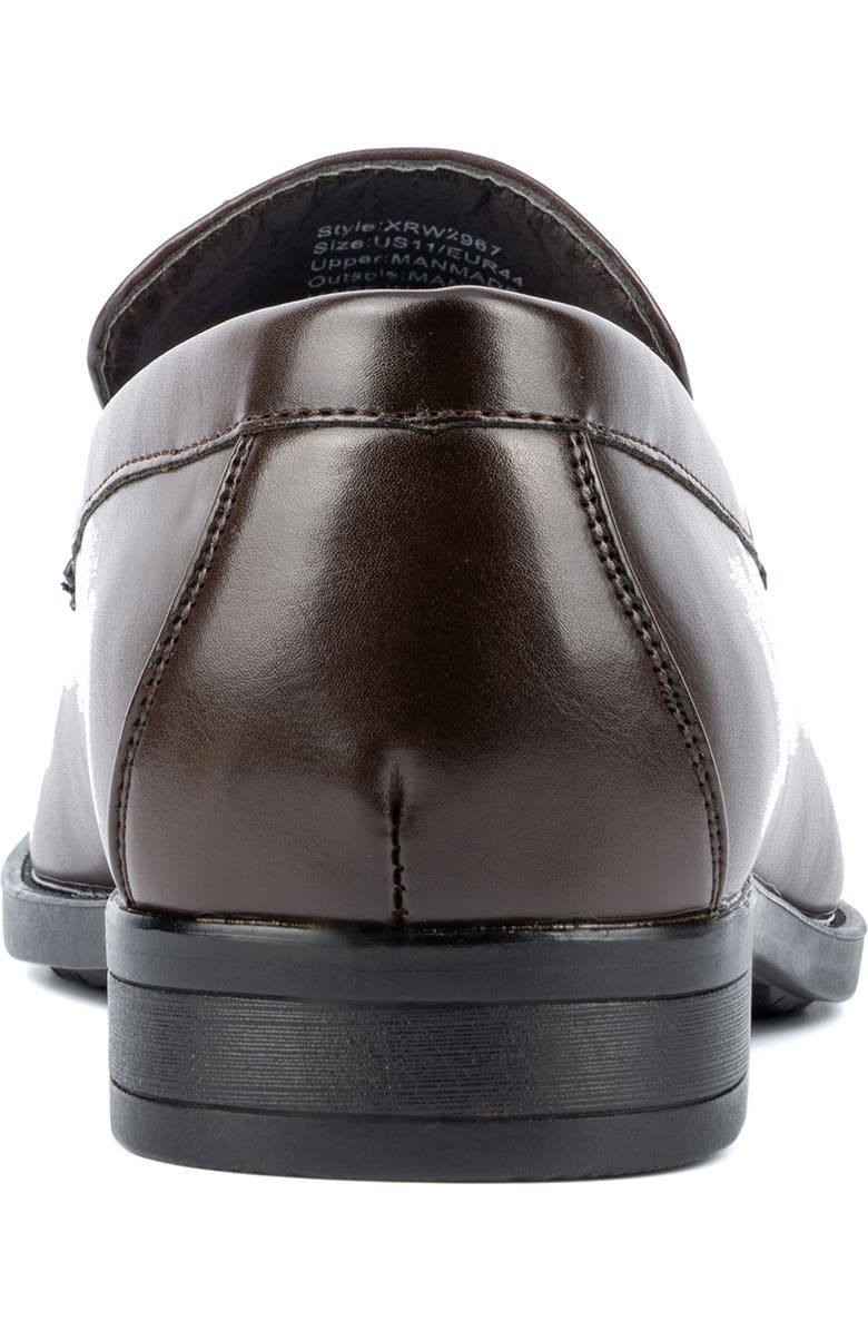XRAY Blaze Faux Leather Loafer, Alternate, color, Brown
